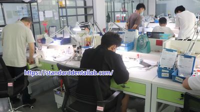 Standard Dental Lab Co., Limited üreticinin üretim hattı