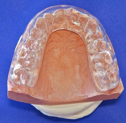 Yarı sert yumuşak oklusal ağız koruyucu diş rahat FDA sertifikalı