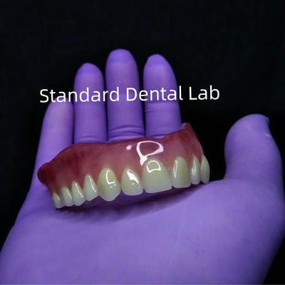 Dental çıkarılabilir akrilik protez Ivoclar Tam protez akrilik dişler