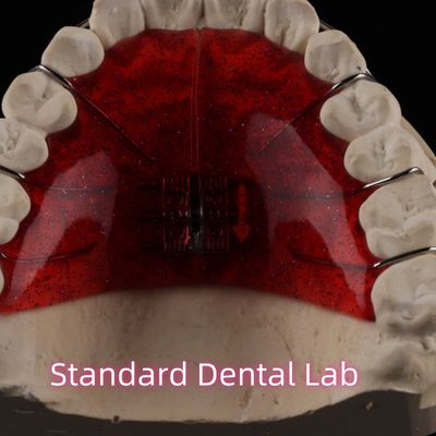 CE Dental Kırmızı Ortodontik Dişler Palatal Genişletici Sabit vida Genişletici