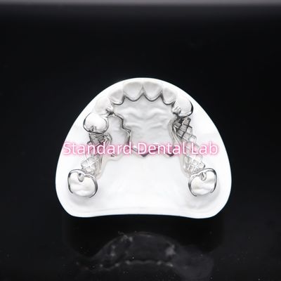 Basılı Scheftner Metal Kısmi Diş Dişleri Çerçeve Keskin Özel döküm kısmi diş dişi