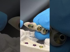 Porselen Zirkonya Çimento Geri Alınmış vida implant Özel Uyumlu Estetik için Altıgen Baş Şekli