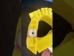 3D baskı modeli ile vida tutulmuş diş implantı tacı/diş PFM tacı